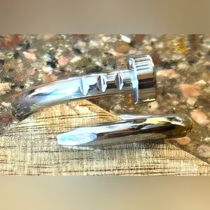 Nail Style-stainless steel-size 9 ring